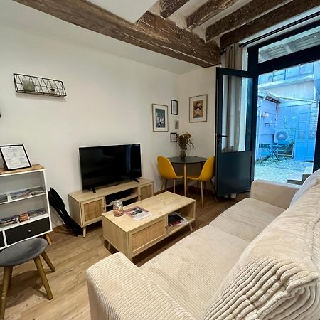 La Cour Chartraine - Cosy Appartement Avec Cour Exterieur A Блуа Экстерьер фото